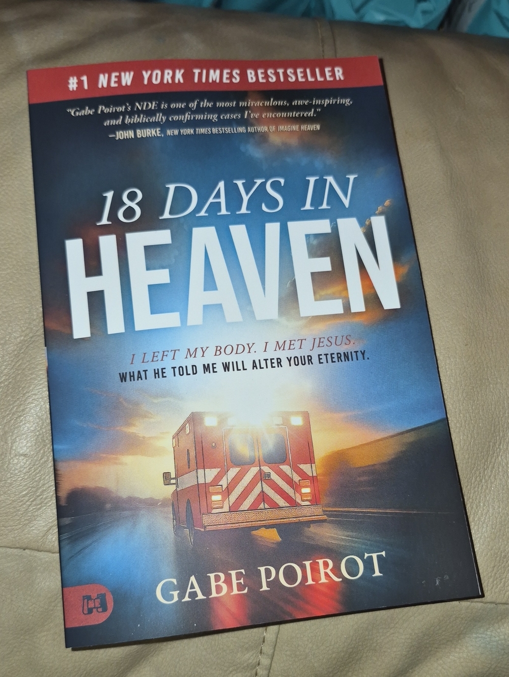 Blue Heaven Wall Art Print - '18 Days in Heaven' Book New